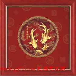年年有余金箔紀(jì)念品
