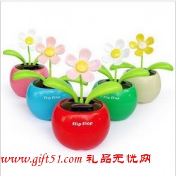 汽車(chē)搖擺太陽(yáng)花