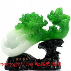 樹脂白菜財(cái)大葉大工藝品定制