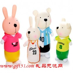 咪咪兔存錢罐,調(diào)皮兔儲(chǔ)蓄罐