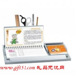 創(chuàng)意筆筒臺(tái)歷,2012年新款記事本周歷定制