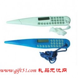 8位計(jì)算器帶尺子筆定制