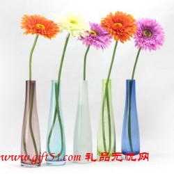 簡(jiǎn)約透明玻璃花瓶定制,花瓶定做