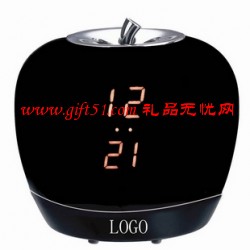 黑色蘋(píng)果形萬(wàn)年歷,聲控報(bào)時(shí)萬(wàn)年歷定制
