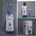 青花企鵝筷子筒定制,筷子筒定做