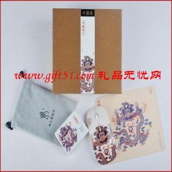 中國風(fēng)之正龍三件套（U盤+移動(dòng)電源B+鼠標(biāo)墊）