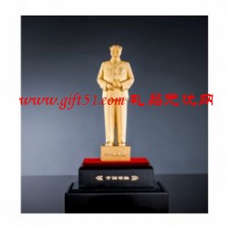 新品絨沙金開國領(lǐng)袖擺件