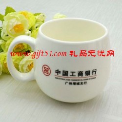 新骨瓷QQ杯/中國(guó)工行骨瓷杯