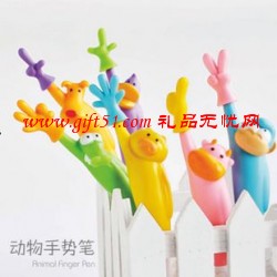 時(shí)髦動(dòng)物手勢(shì)廣告筆