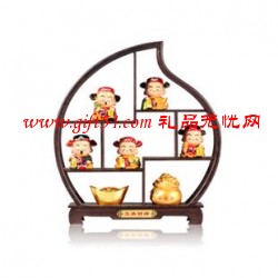 新年五路財神擺件