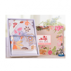 陌上花開(kāi)竹纖維毛巾被